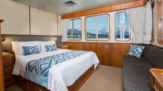 A room on board. Photo: Supplied