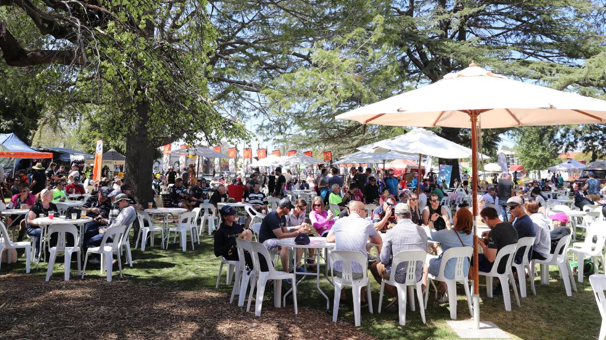 Gears and Beers was held in Wagga at the weekend at which park? Picture: Les Smith