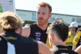 Wagga Tigers coach Murray Stephenson will miss most of the Riverina League season after undergoing knee surgery on Sunday. Picture by Les Smith