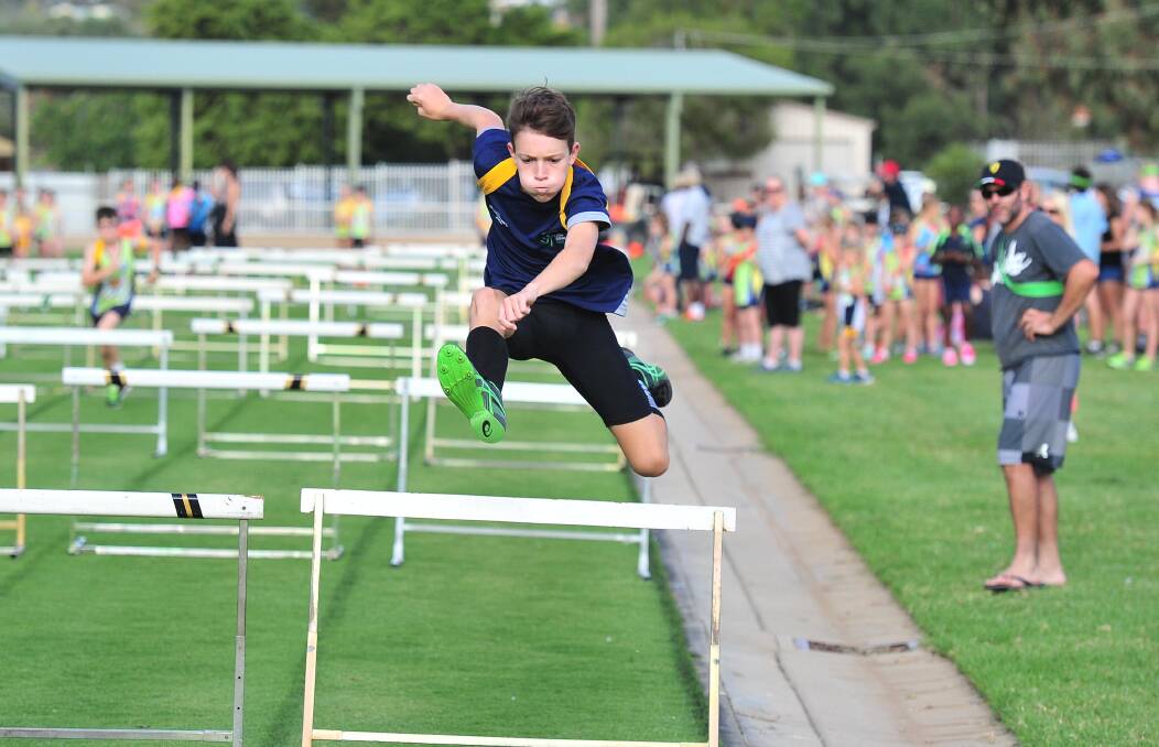 Kooringal-Wagga Little Athletics' inaugural Nitro event. Pictures: Kieren L Tilly