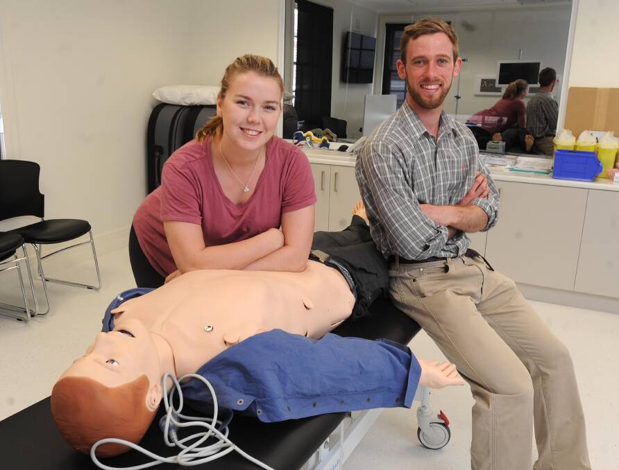 The Rural Appreciation Weekend at Wagga hospital was aimed at tackling the shortage of healthcare workers and regional communities. Pictures: Laura Hardwick