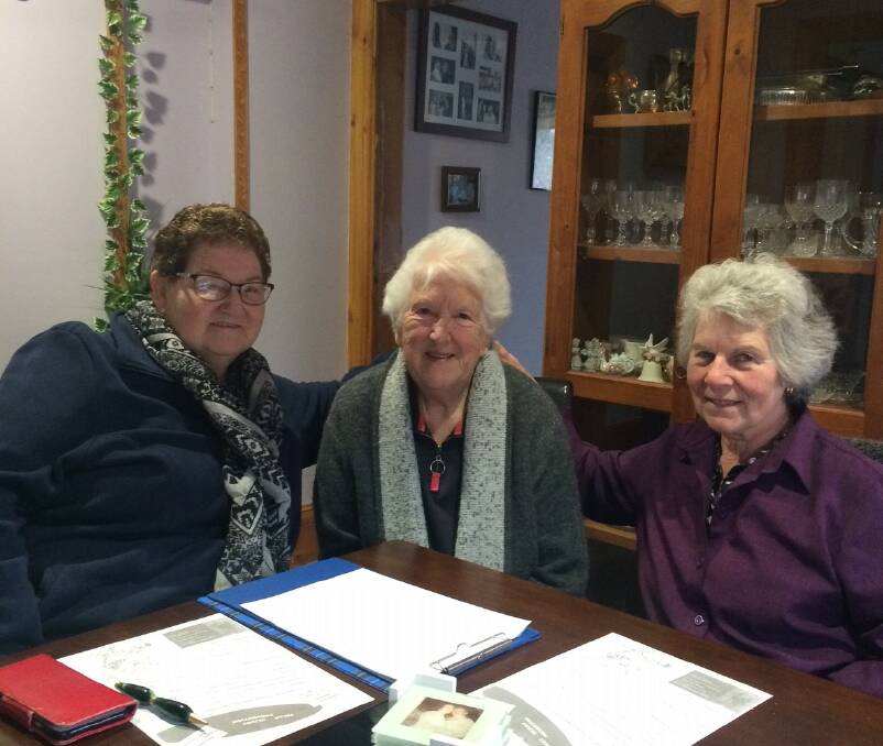HELPING HANDS: Junee carers Barbara Curtis, Kath Sizer and Jeannette O'Connor have high hopes for the new support group. Picture: Madeleine Clarke 