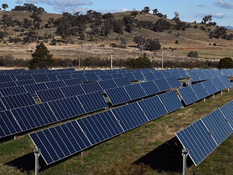 Australia is one of the highest per capita users of solar energy in the world. (Mick Tsikas/AAP PHOTOS)