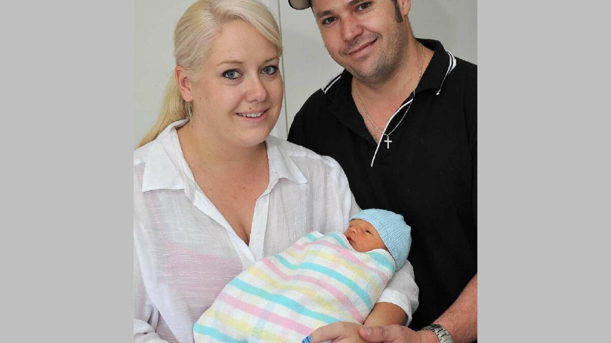 Charlie Sullivan was born on December 11 to Gemma and Geoff from Wagga. Picture: Michael Frogley