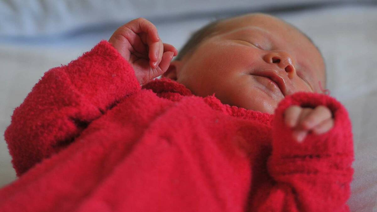 Scarlett Grace Edis was born on September 20 to Ellen and Allan Edis of Pucawan. Picture: Addison Hamilton