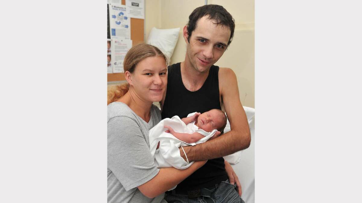 Maddison Rose Jacque Kemp was born on January 20 to parents Jennifer and Errol from Wagga. Picture: Les Smith