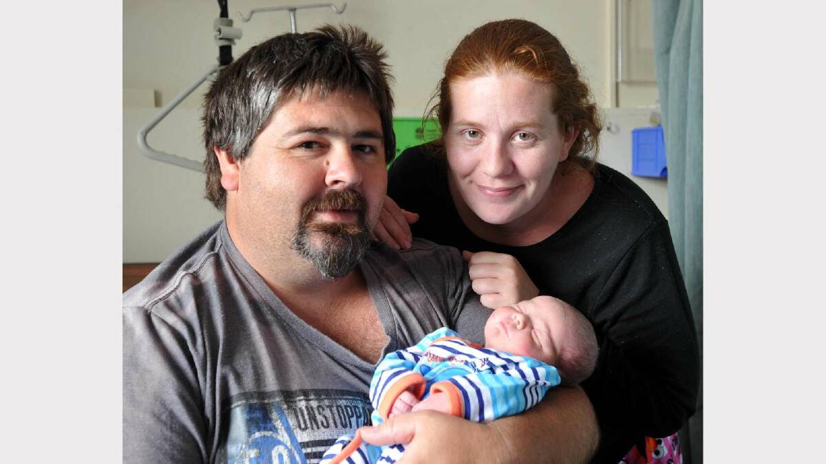Jayden David Blake was born on September 20 to David and Mandy from Wagga. Picture: Les Smith