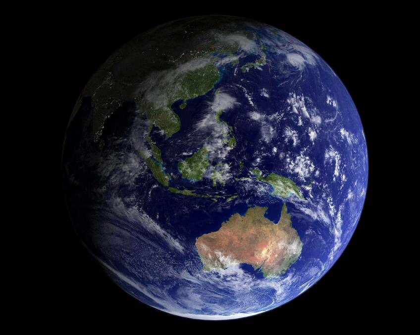 SPIN: In 2002, NASA produced the Blue Marble, the most detailed true-colour image of the Earth’s surface ever produced. Picture: NASA