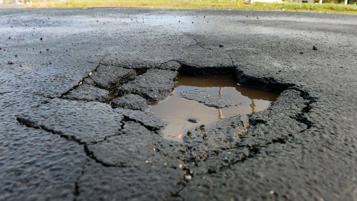 Potholes threaten security of riders