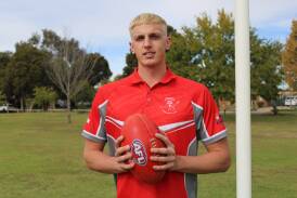 Collingullie-Wagga's Jamie Mooney will play his first game since 2020 on Saturday as the Demons play host to Ganmain-Grong Grong-Matong. Picture by Jimmy Meiklejohn