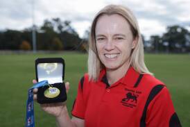The Southern NSW Women's League best and fairest award has been named after Julie McLean, pictured at McPherson Oval. Picture by Tom Dennis