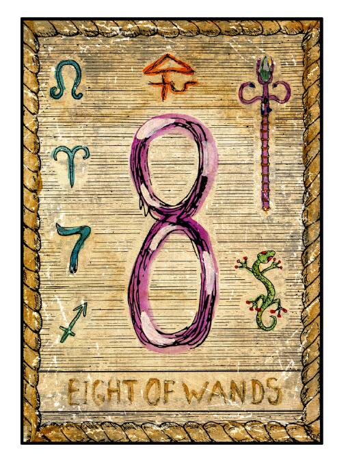 Cancer:   June 23rd to July 23rd Card: 8 of Wands. Get ready now for faster forward movement. If this with a new love in your life, just be careful it doesn’t turn out to be fast in and faster out. On the upside it might be that love is beginning to move swiftly in a smoother direction sweeping you off your feet but knocking your socks off. The pace is about to quicken all round, and this could relate to almost any and every area of your life. In most cases it will be welcomed. However if it is creating the opposite effect allow everything to take its course and see it as new hope and even renewed opportunity. Everything negative or positive may force you into quickly taking control. Angel Card:   Ariel:   Your needs are about to be provided as you follow your intuition and manifest your dreams into reality