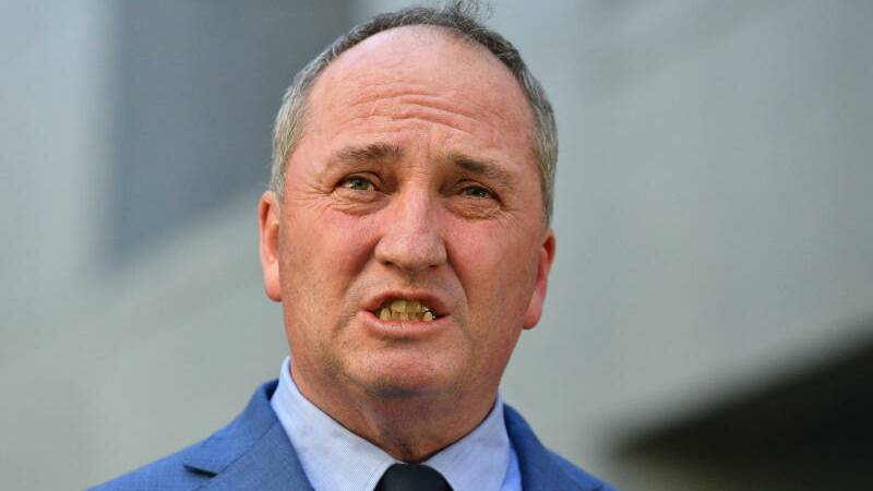Barnaby Joyce is the key target of the anti-Nationals group. 