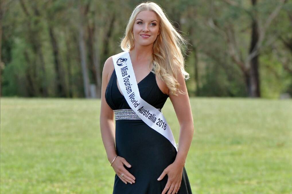 WORLD STAGE: After being chosen as Miss Tourism Australia, Wagga's Ashleigh Neil is now competing for the title of Miss Tourism World in Malaysia. Picture: Miss Tourism