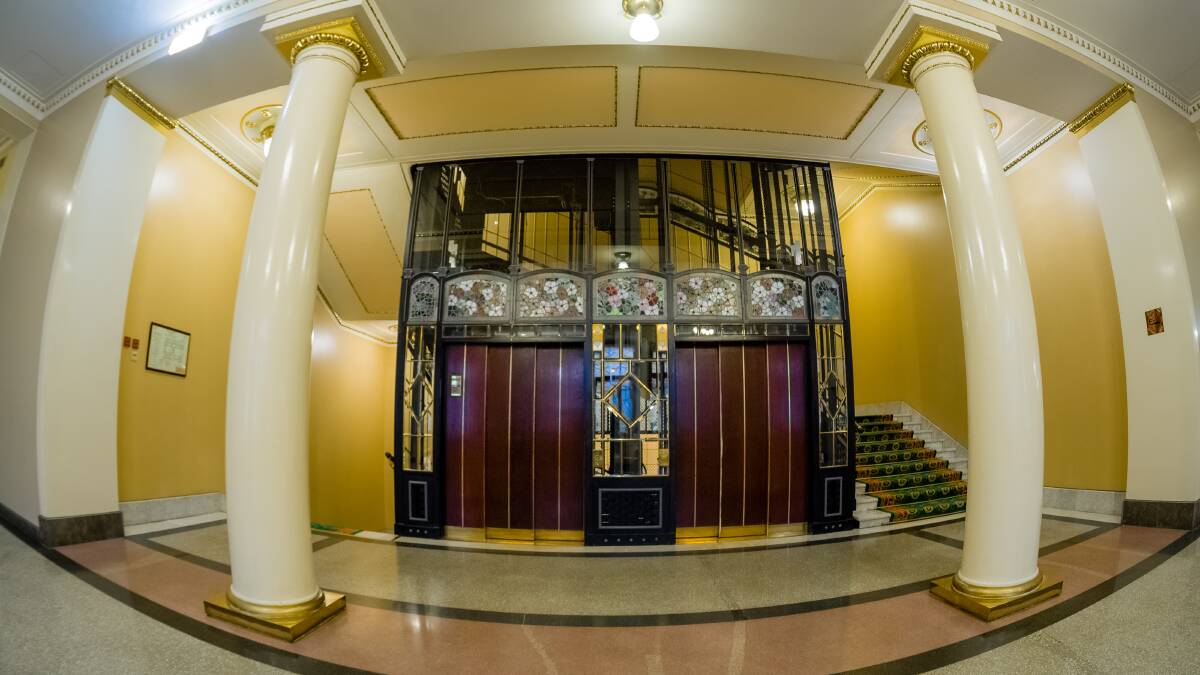 A vintage lift in the Metropol Hotel, designed in art nouveau style. Take a swim in the hotel's basement pool and then enjoy a tea poured from a samovar in the Shalyapin bar. Photos: Shutterstock.