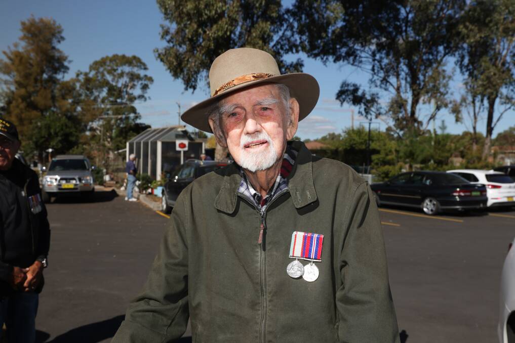 World War II veteran Alan McClure will turn 101 this August. Picture by Tom Dennis 