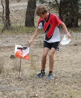 WAGGAROOS: Cameron McDougall came third on the 3.4km hard course.