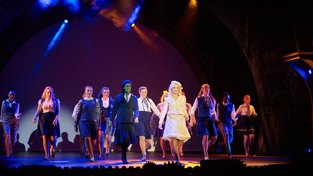 LOCAL STARS: Wicked: The Untold Story of the Witches of Oz continues this weekend at the Civic Theatre. Picture: Michael Frogley