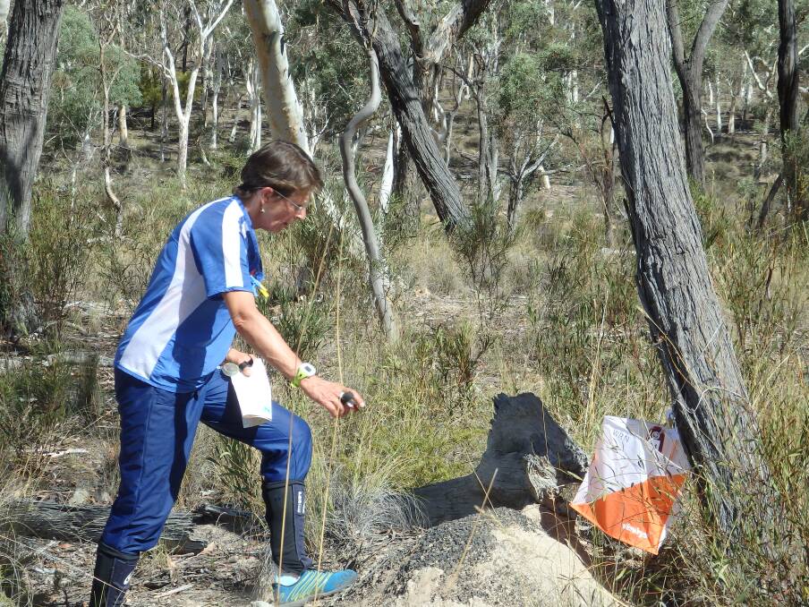 WELL DONE: Deb Davey came third in the Sprint Distance and Long Distance events at the recent Australian Orienteering Championships.