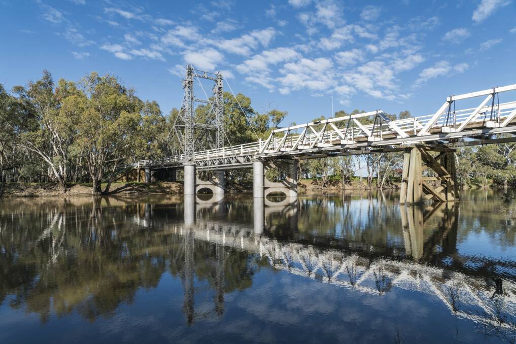 WHAT A VIEW: Soak up the beauty of our country and the Murrumbidgee River from the Carrathool bridge.