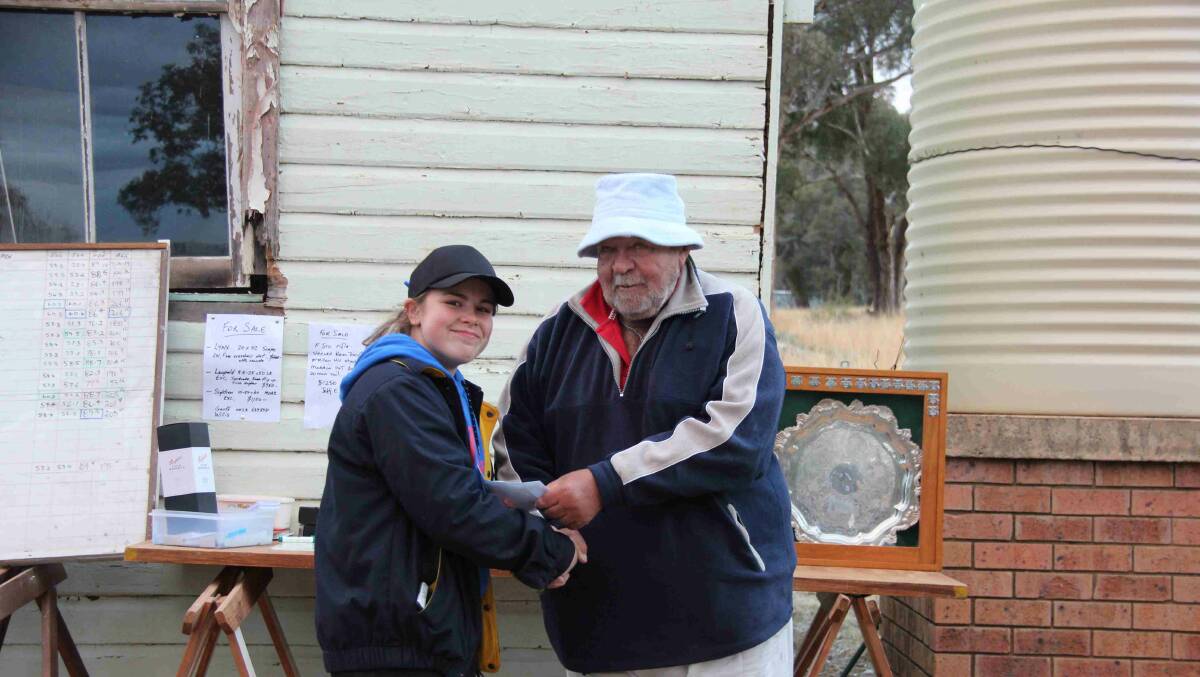 TOP SHOT: Jacinta Bradley and John Young after the Explorers Rifle Club event held recently. Picture: Contributed