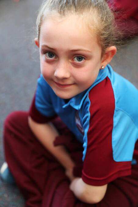 FUTURE:  Aleeyah Perkins, 6, was one of many students from Wagga participating in National Science Week. 