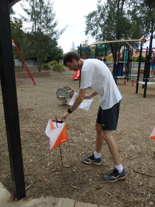 TOP EFFORT: Stuart Young won Event 4 in the WaggaRoos Summer Series of Orienteering conducted in Estella last Thursday evening. Picture: Contributed