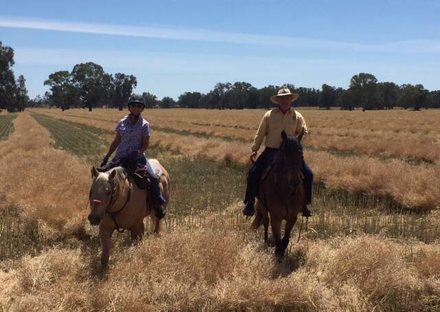 RIDE WITH PRIDE: Organisers De'hanne Keir and Tony Hart on the trail ahead of next year's Wagga ride for leukaemia in March.