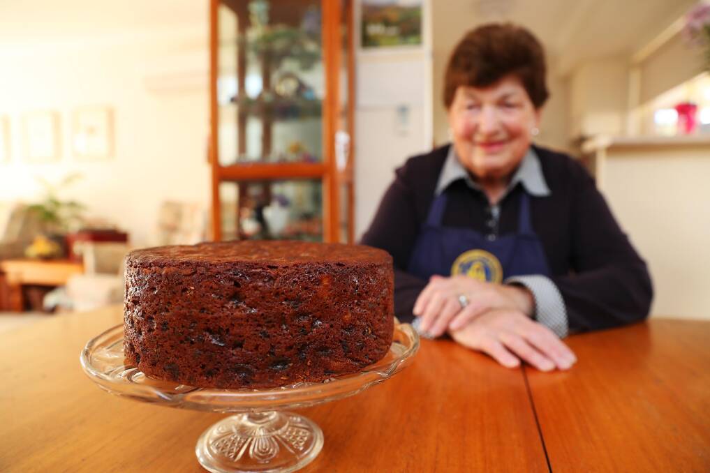 FAMILY TRADITION: Norma Judd's family used to send fruit cakes overseas for the soldiers fighting in the Second World War. Picture: Emma Hillier 