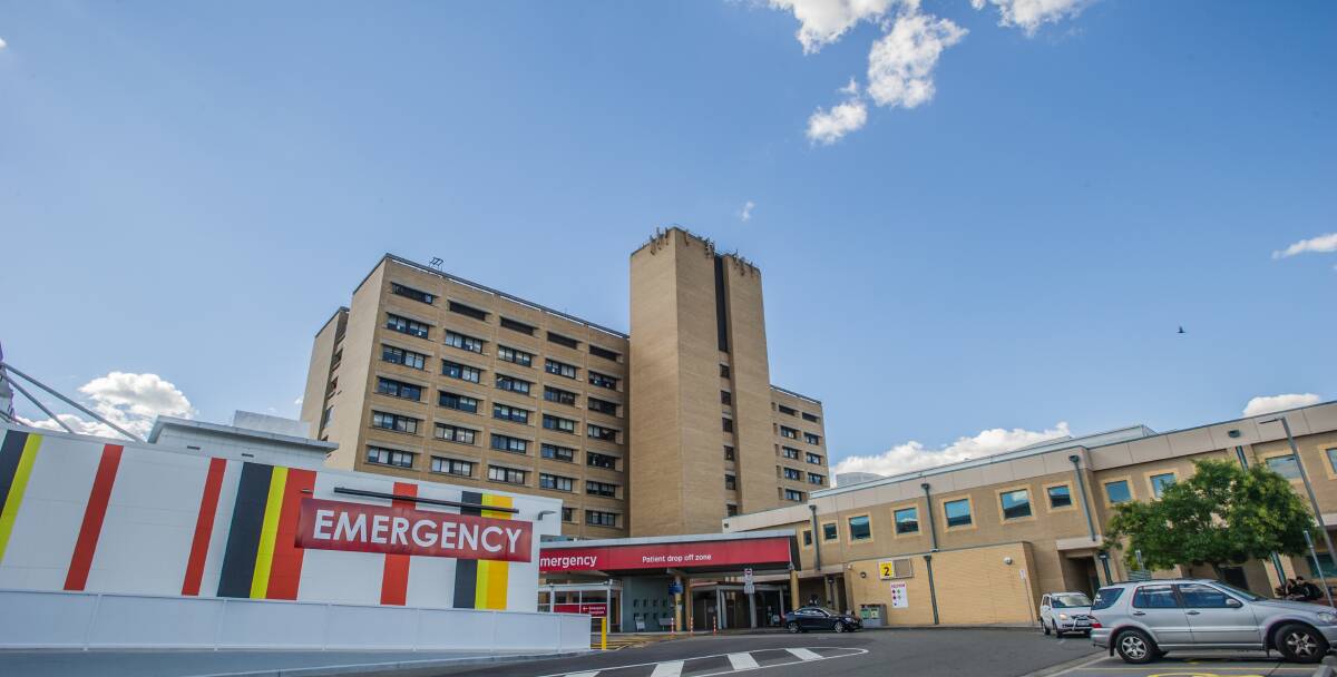 The Canberra Hospital.