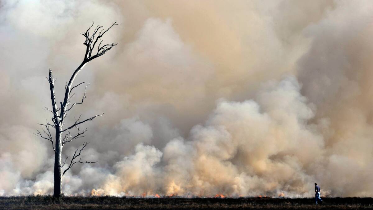 Farm fires to blame for smokey skies across the city