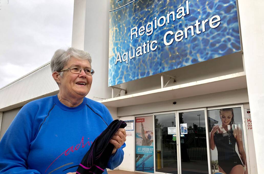 CONCERNED: Wagga woman Milena Dunn doesn't like the idea of cutting the Oasis centre's weekend opening hours. Picture: Stephen Mudd