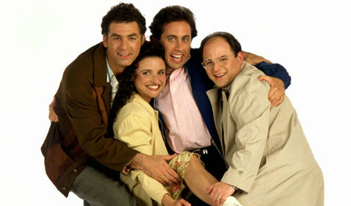 PUZZLER: What was the name of the main female character and the actor who portrayed her in Seinfeld? Picture: AP Photo.
