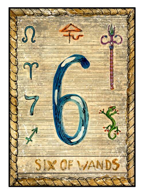 Virgo: August 24 to September 23 
Card: 6 of Wands
Hopefully you are going through a good period Virgo, as I noticed last month’s card was also positive. So this could be a good omen, alerting you to the fact you may soon be getting on top of your game, if you are not feeling the benefits yet just hang in there. If you are feeling pretty good about life right now go with the flow.
Angel Card Jophiel: Patience. Your dreams are blooming more rapidly than you realise.