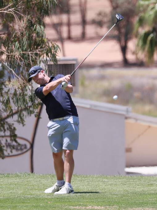 WINNER: Luke Chisholm captured the City of Wagga Open for a second time at Wagga Country Club on Sunday. Picture: Les Smith
