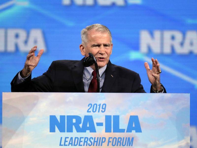 Former NRA President Oliver North is taking legal action against the US gun lobby organisation.