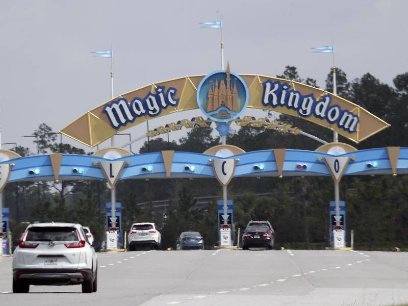 Walt Disney World in Florida has reopened despite a surge in coronavirus cases in the state.