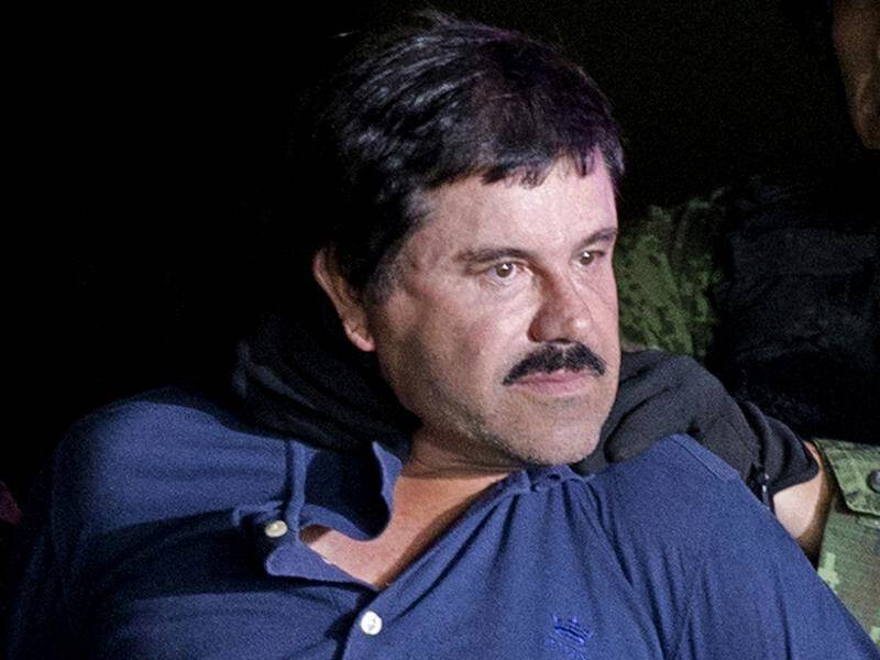 Mexican drug lord Joaquin "El Chapo" Guzman