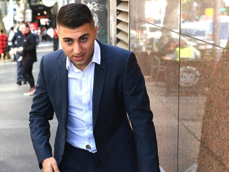 Jayson Ziro was allegedly alcohol affected when he ran a red light and hit a car in Melbourne.