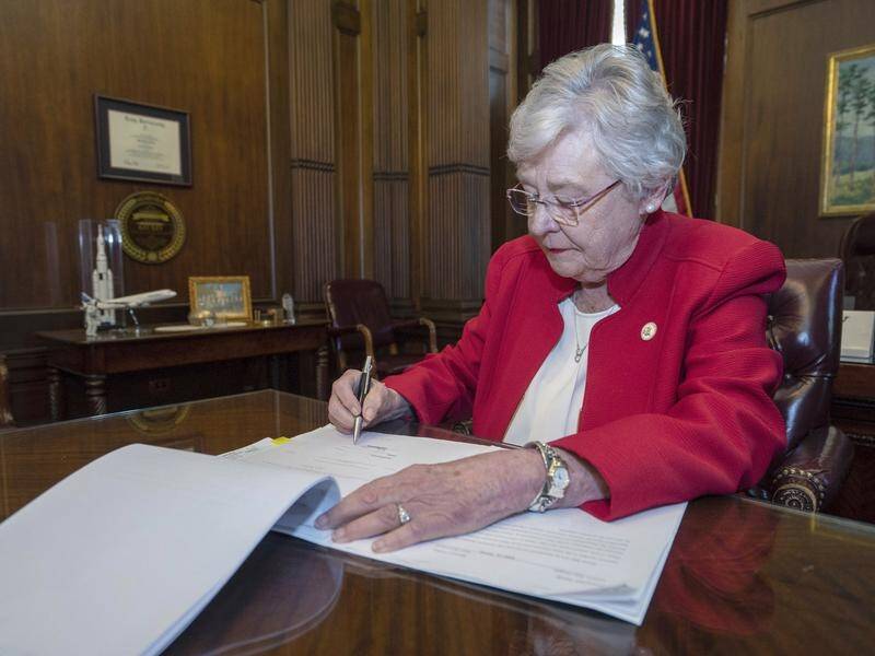 Despite major opposition from around the US, Alabama Governor Kay Ivey has signed the abortion bill.