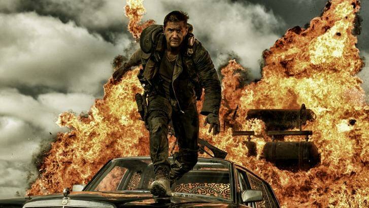 Nominated for 10 Oscars ... Tom Hardy in Mad Max: Fury Road. Photo: Jasin Boland