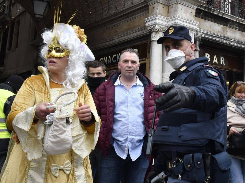 Italy has shut down major public events like the Venice Carnival amid an outbreak of coronavirus.