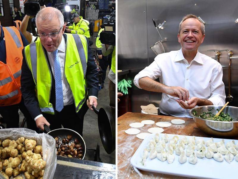 Scott Morrison and Bill Shorten are both hoping Reid's voters warm to them.