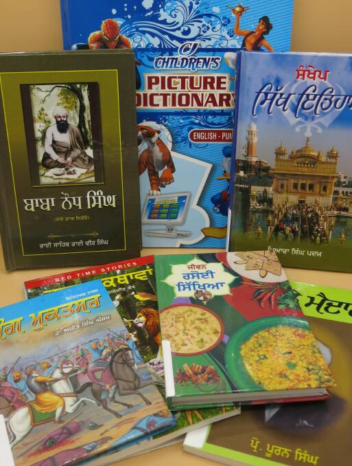 COLLECTION: A sample of the library's Punjabi collection, as chosen by the Punjabi community.